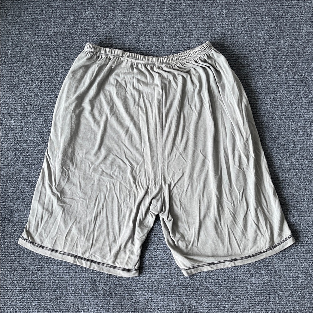 Men's Lightweight Beige Lounge Shorts